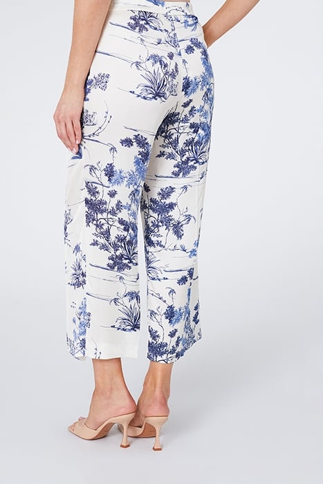 PRINTED CROPPED TROUSERS FANTASY 2