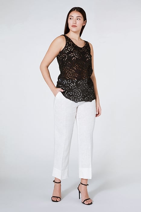 BRODERIE ANGLAISE TOP BLACK 3