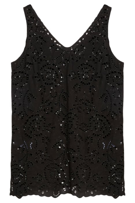 BRODERIE ANGLAISE TOP BLACK 4