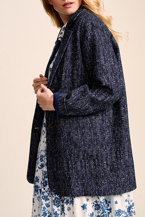 DYPTIQUE - GENTIAN BLUE FANCY WOOL JACKET 5