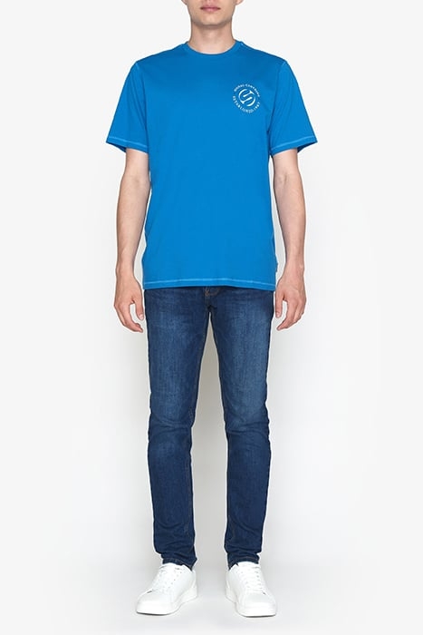 ELIASSI CHEST PRINT TEE + IMPERIAL BLUE 3