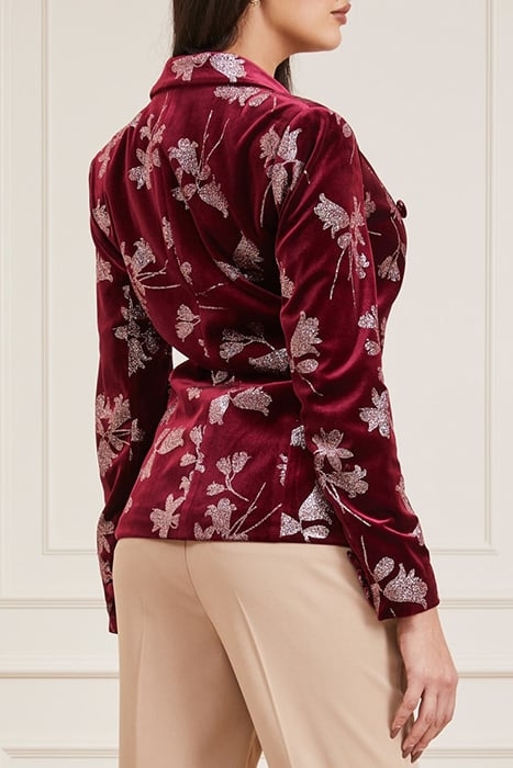 ANGELICA BLAZER PURPLE PETAL WITH RO 2