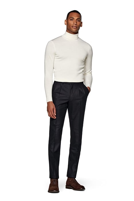 TROUSERS - NAVY NAVY 5