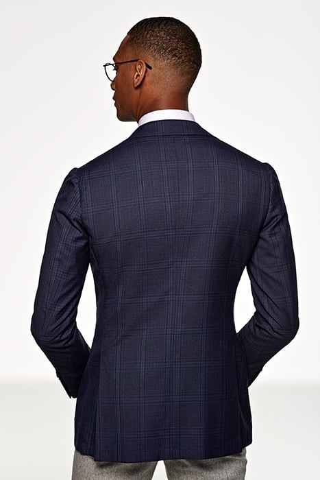 JACKET-NAVY-CHECK NAVY 2