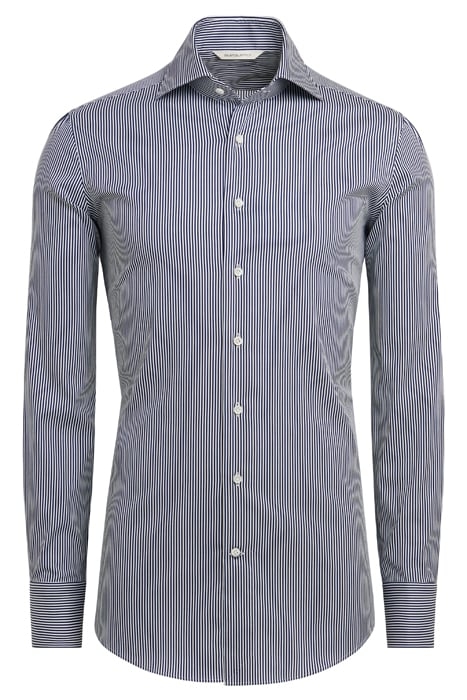 LUXURY STRETCH NAVY STRIPE NAVY 4