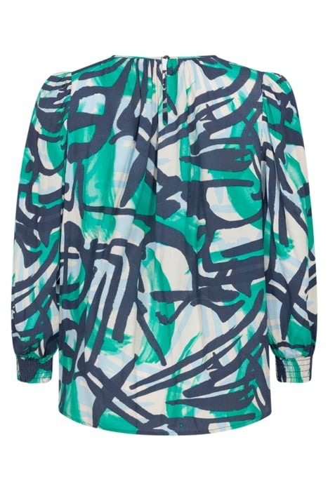 BLOUSE WOVEN LONG SLEEVES MOON BEAM 6