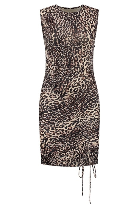 PIPER ANIMAL DRESS DUST/BLACK 1