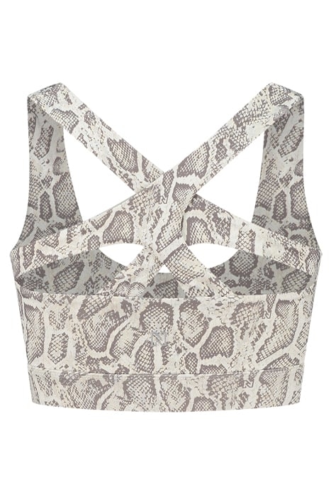 SNAKE SPORT BRA CREAM 2