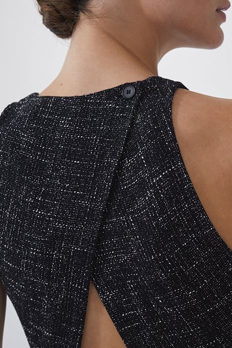 YASMINA DRESS IN BLACK/SILVER 5