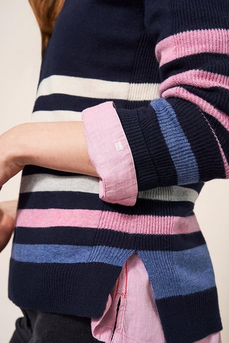 URBAN STRIPE JUMPER NAVY 4