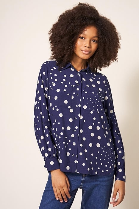ELLA SHIRT NAVY 1