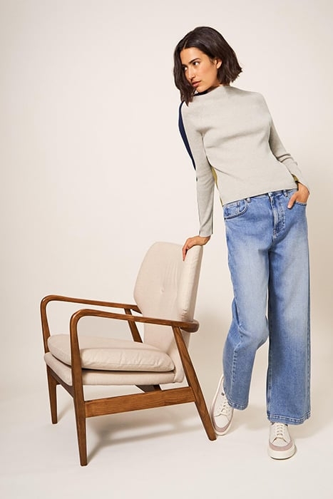 POP RIB JUMPER GREEN 3