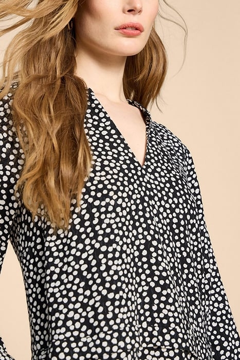 CLOVER ECO VERO DRE BLACK PRINTED 4