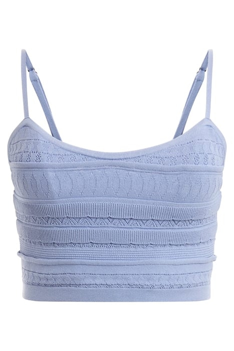 FLIRT SWEATER CROPPED BRALETTE SONIC TOP PEARL 4