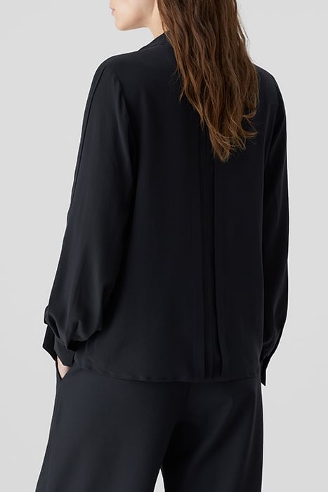 BOW-TIE BLOUSE SHIRTS & BLOUSES BLACK 2