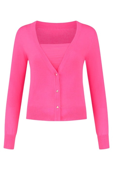 TRU TWINSET FLUO PINK 1