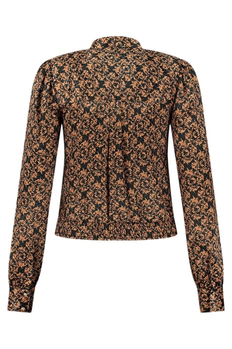 VEERLE BLOUSE AUTUMN BROWN 3