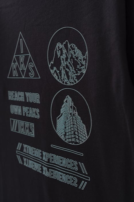 BOYS’ BLACK REFLECTIVE NUB INK ORGANIC T-SHIRT 7