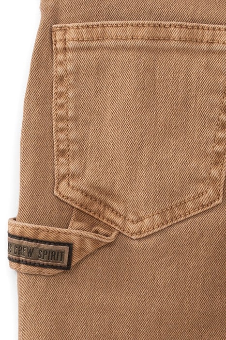 BOYS’ CAMEL CARPENTER-STYLE STRAIGHT TROUSERS 6
