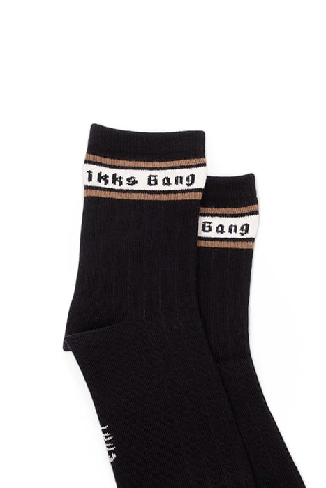 BOYS’ BLACK/WHITE/CAMEL SOCKS 3