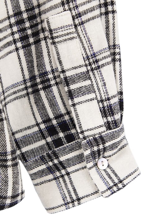 GIRLS’ BLACK AND WHITE CHECKED SHIRT 6