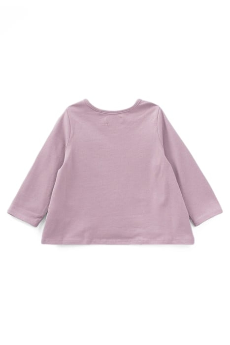 BABY GIRLS’ VIOLET SHOES IMAGE T-SHIRT 2