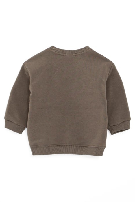 BABY BOYS’ CAMOUFLAGE JOGGERS AND KHAKI SWEATSHIRT OUTFIT 4