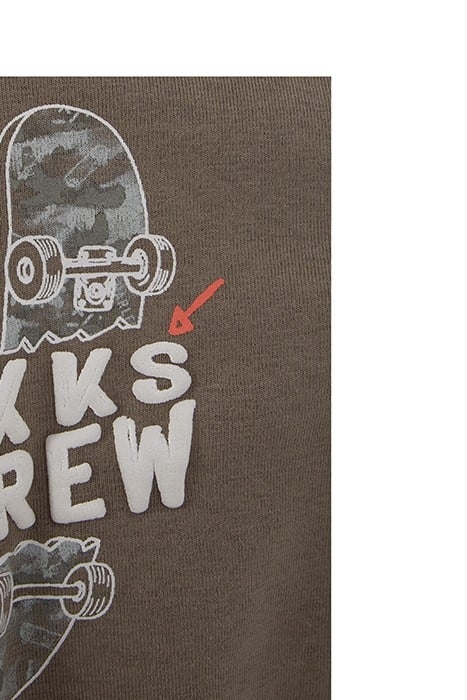 BABY BOYS’ CAMOUFLAGE JOGGERS AND KHAKI SWEATSHIRT OUTFIT 8