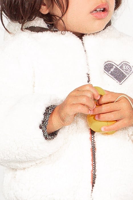 BABY GIRLS’ LEOPARD FLORAL/SHERPA REVERSIBLE PADDED JACKET 8