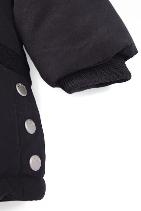 BABY GIRLS’ NAVY FUR-LINED HOODED PARKA 6