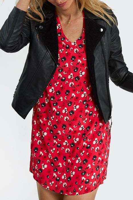 FLASH PINK ROCK FLORAL PRINT DRESS 4