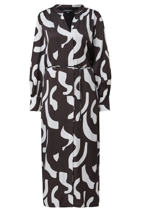 COMMA DRESSES GREY/BLACK 3