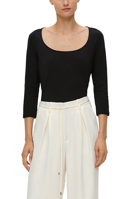 S.OLIVER T-SHIRTS BLACK 1