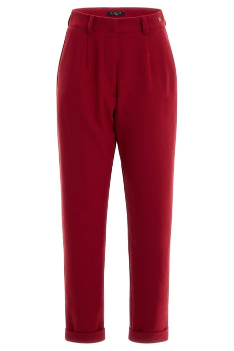 NORAH PANT DEEP STRAIGHT SCARLET 1