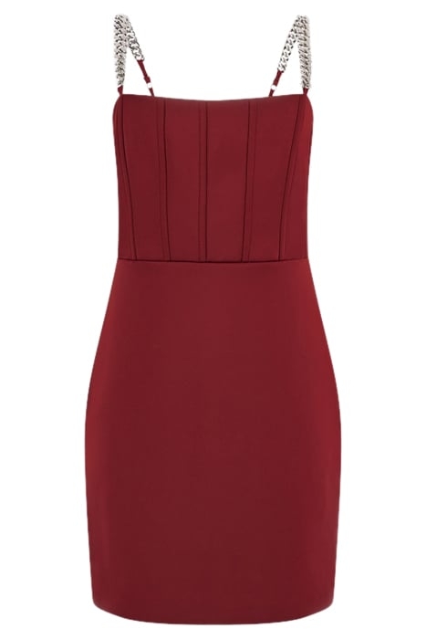 SL SKYLAR DRESS BEET JUICE RED 3