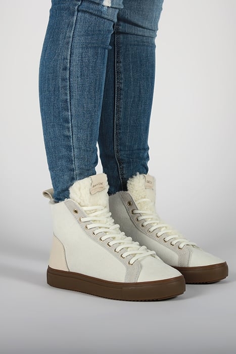 BLACKSTONE - AKNA - YL55 OFF WHITE - SNEAKER (HIGH) 3