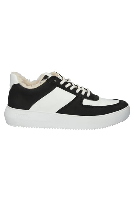 BLACKSTONE - HITTY - AL212 BLACK WHITE - SNEAKER (LOW) 1
