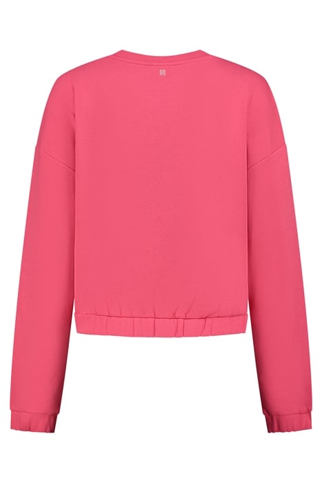 SUNDAY SWEATER HOT PINK 2