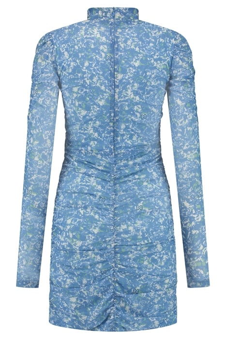 MESH DRESS ICE BLUE 2