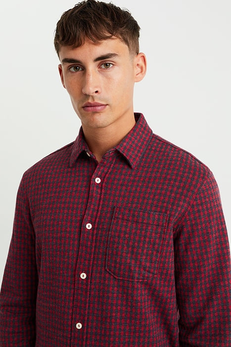 OVERSHIRT FIRE RED 5