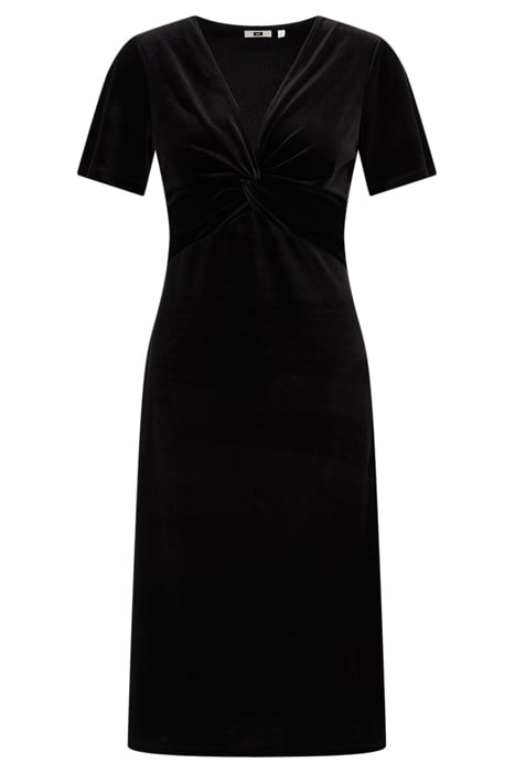 DRESS MID LENGTH BLACK 4