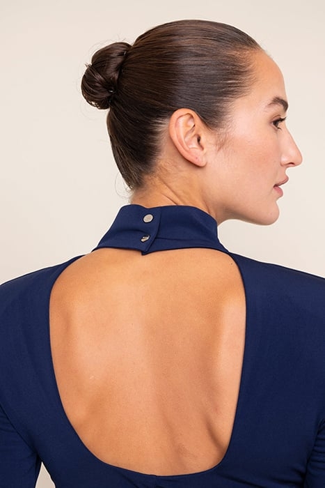 TURTLE OPEN BACK DRESS DARK SAPPHIRE 6
