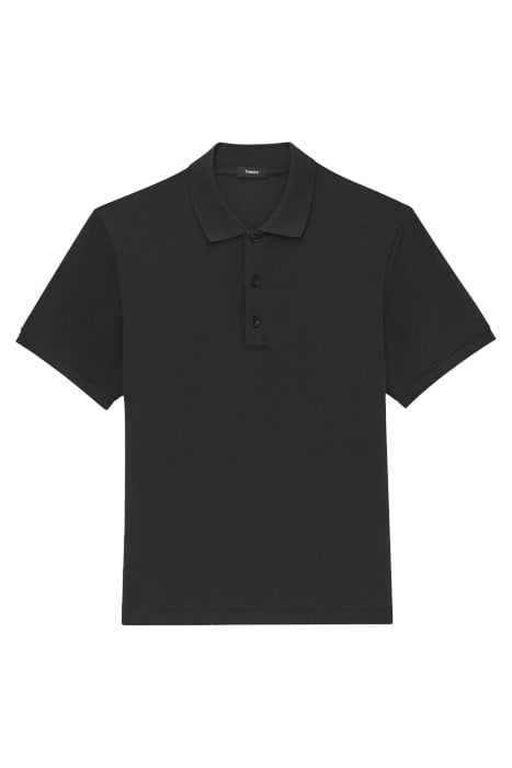 JOCELIN POLO SHIRT IN STUDIO KNIT JACQUARD BLACK 2