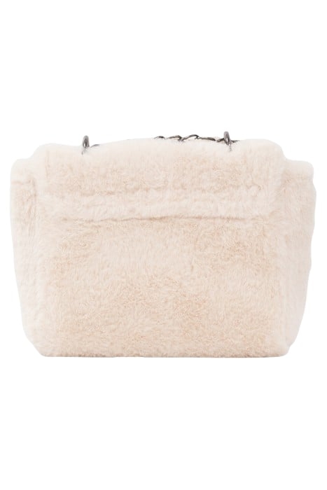 GIRLS’ PINK PLUSH HANDBAG WITH STAR BADGES BLUSH 2