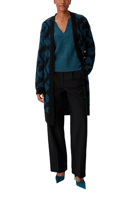 COMMA PULLOVER BLUE GREEN 3