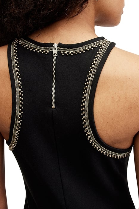 CASSIDY EMB DRESS BLACK 6