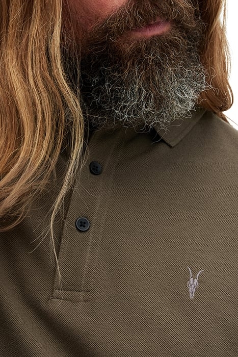 REFORM LS POLO ASH KHAKI GREEN 5