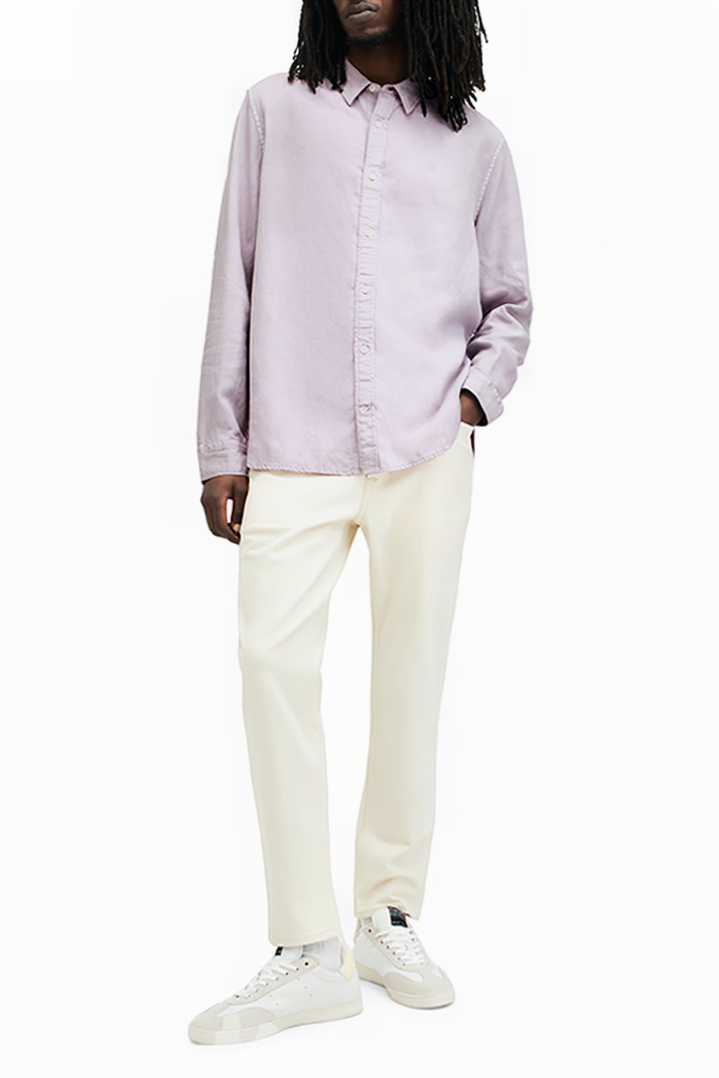 LAGUNA LS SHIRT SMOKEY LILAC 3