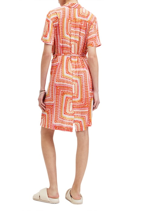 ATHEA LUISA DRESS BLOOD ORANGE 3