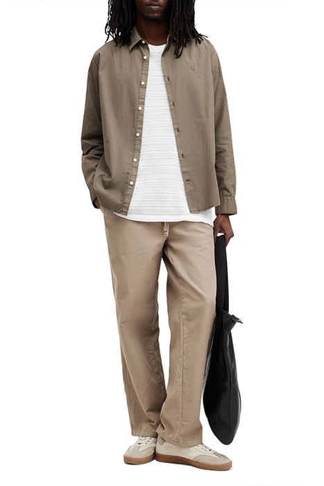 TAHOE LS SHIRT ACRE BROWN 5